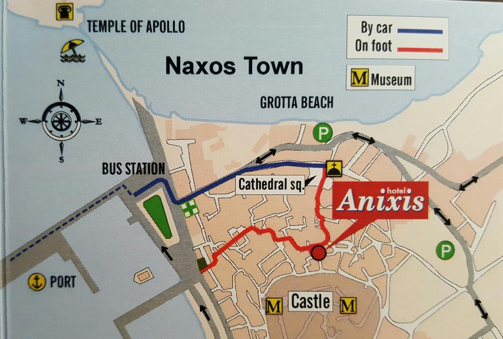 Hotel Anixis Naxos City Exterior foto